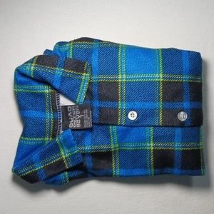 Quad Seven Boys Plaid Pajama Set Size 7
